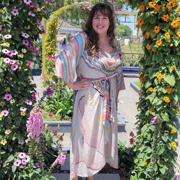 Anthropologie Dresses & Skirts - ANTHROPOLOGIE “Conditions Apply” Flowy Multicolor Size 2X Women’s Dress